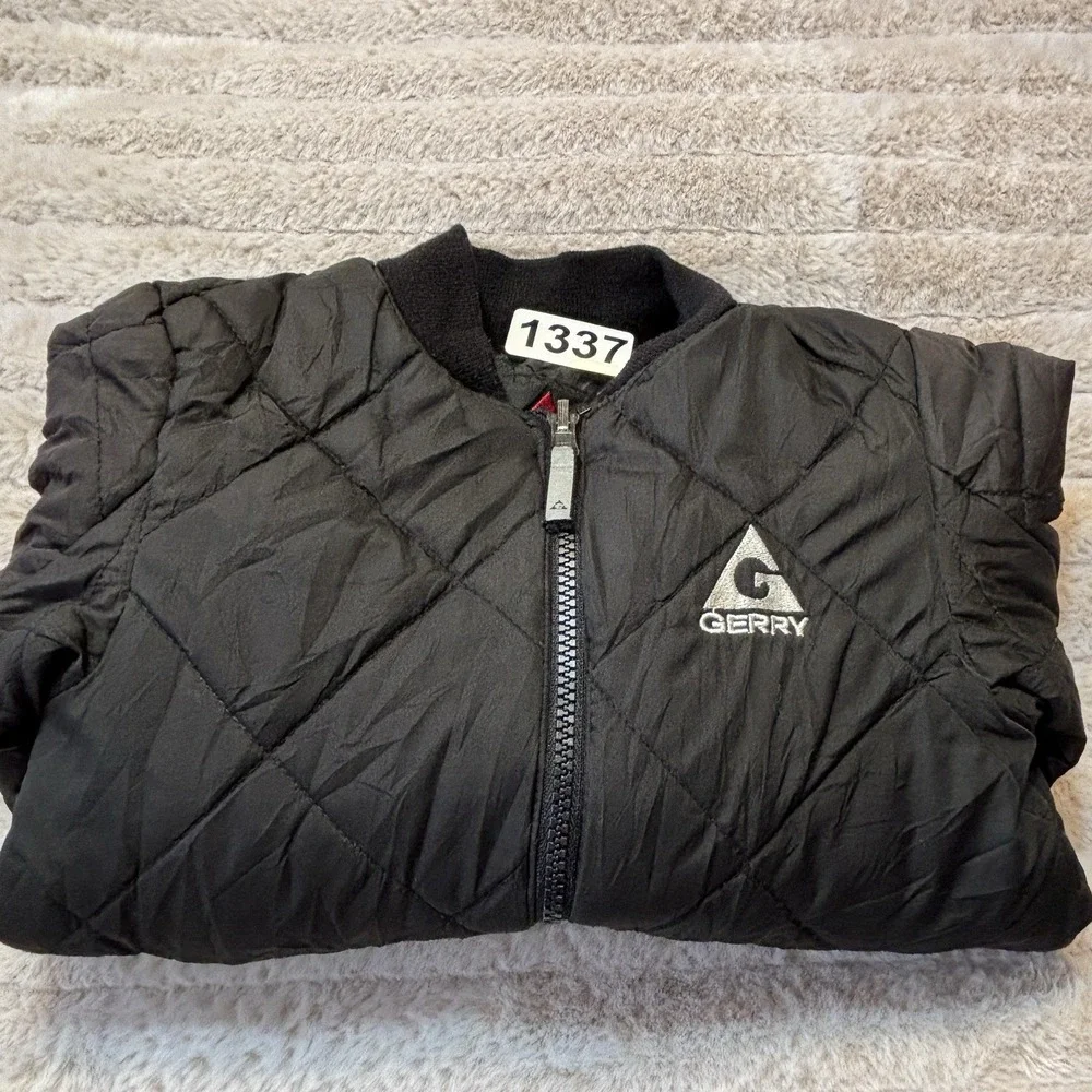 Gerry Puffer Jacket, Black, Winter Coat, Full Zip,‎ Youth XS 5/6